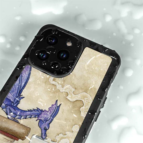 Whats in Here Coffee Dragon by Amy Brown iPhone 15 Pro Waterproof Case